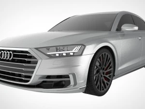2018 audi a8 d5 3D Model