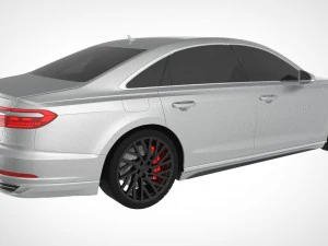 2018 audi a8 d5 3D Model