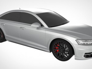 2018 audi a8 d5 Modèle 3D