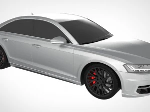 2018 audi a8 d5 3D Model