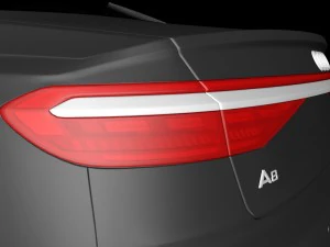 2018 audi a8 d5 3D Model