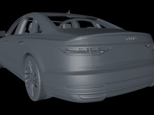 2018 audi a8 d5 Modèle 3D