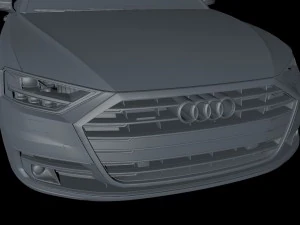 2018 audi a8 d5 3D Model