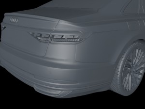 2018 audi a8 d5 Modèle 3D
