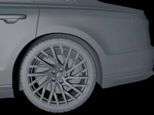 2018 audi a8 d5 3D Model