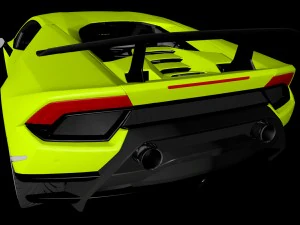 lamborghini huracan performante 3D Model