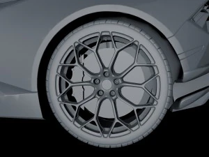lamborghini huracan performante 3D Model