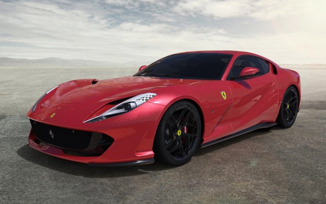ferrari 812 superfast Modelo 3D .c4d .max .obj .3ds .fbx .stl .blend 