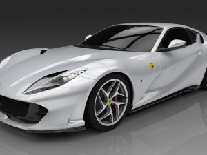 ferrari 812 superfast Modelo 3D