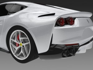 ferrari 812 superfast Modelo 3D
