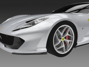 ferrari 812 superfast Modelo 3D