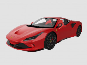 ferrari f8 tributo 2020 3D 모델
