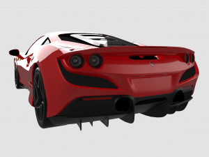 ferrari f8 tributo 2020 3D Model