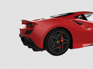 ferrari f8 tributo 2020 3D Model