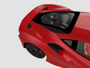 ferrari f8 tributo 2020 3D Model
