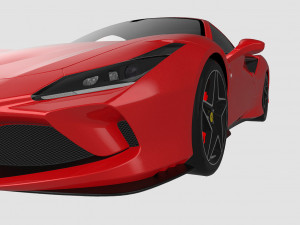 ferrari f8 tributo 2020 3D Model