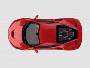 ferrari f8 tributo 2020 3D Model