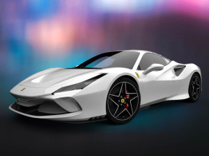 ferrari f8 tributo 2020 3D Model