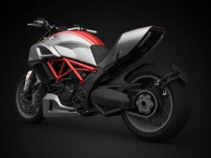 2012 ducati diavel carbon 3D Model