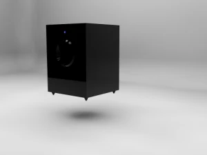derin bas hoparl&ouml;r&uuml; 3D Model