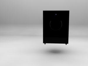 subwoofer 3D 모델