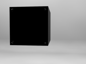 subwoofer 3D 모델
