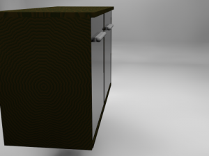 commode Modello 3D