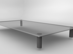 tv table Modelo 3D