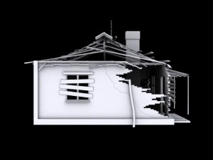 house destroid 2 3D Model
