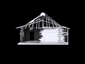 house destroid 3 3D Model