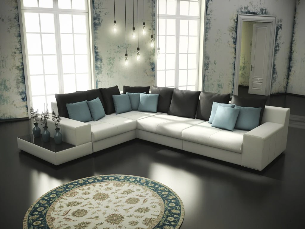 Sofa Milano 3D Modell .c4d .max .obj .3ds .fbx .stl .blend 