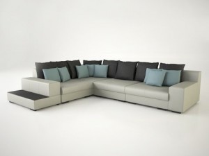 sofa  milano Modelo 3D