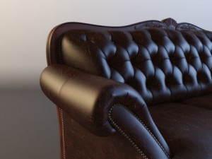 victoria sofa Model 3D