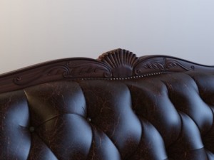 victoria sofa Model 3D