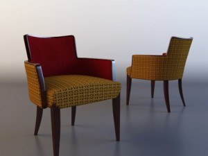 restaurant chair nobilis p 3D-Modell