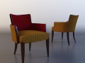 restaurant chair nobilis p 3D-Modell