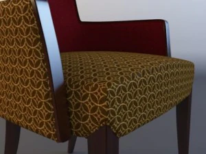 restaurant chair nobilis p 3D Model