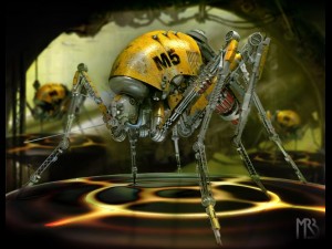 mosquito robot 3D-Modell