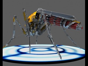 mosquito robot Model 3D