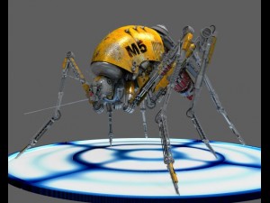 mosquito robot Model 3D