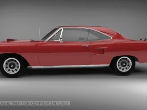 Plymouth roadrunner 3D Model