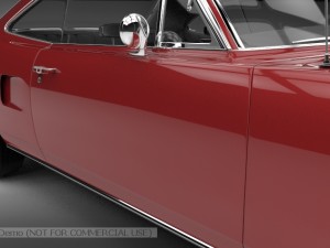 Plymouth roadrunner 3D Модель
