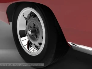 Plymouth roadrunner 3D Model