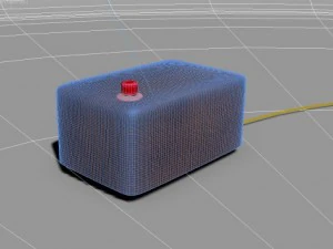 the first computer mouse 3D Model