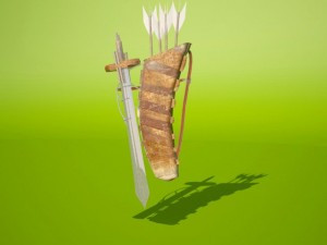 set of medieval Model 3D