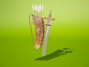 set of medieval 3D Model