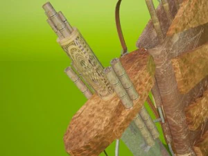 set of medieval 3D Model