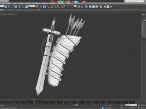 set of medieval 3D Model