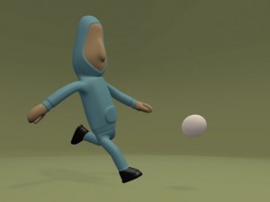 blender rigged man 3D-Modell