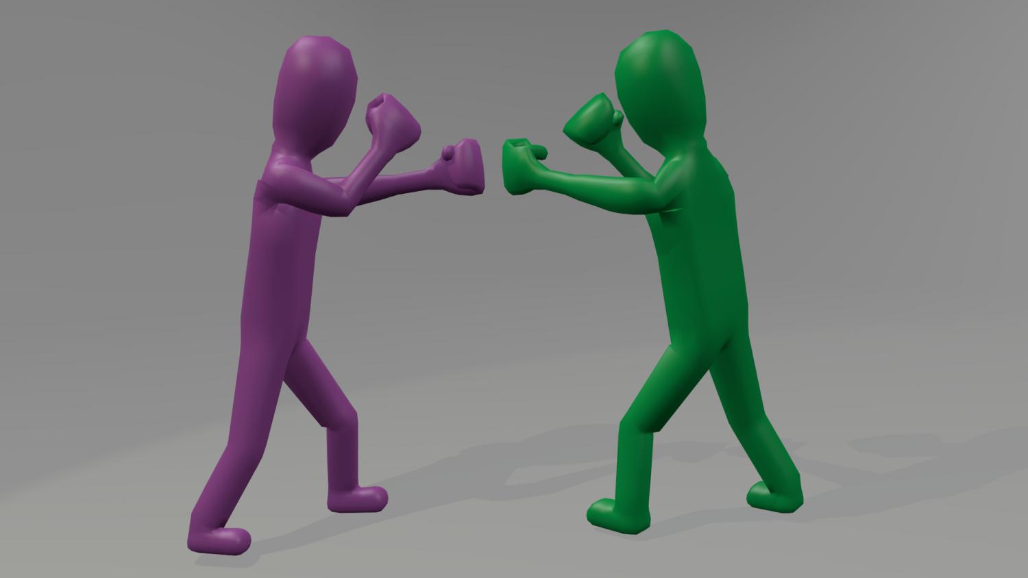 Figure 3d model. Спор фигура 3д.